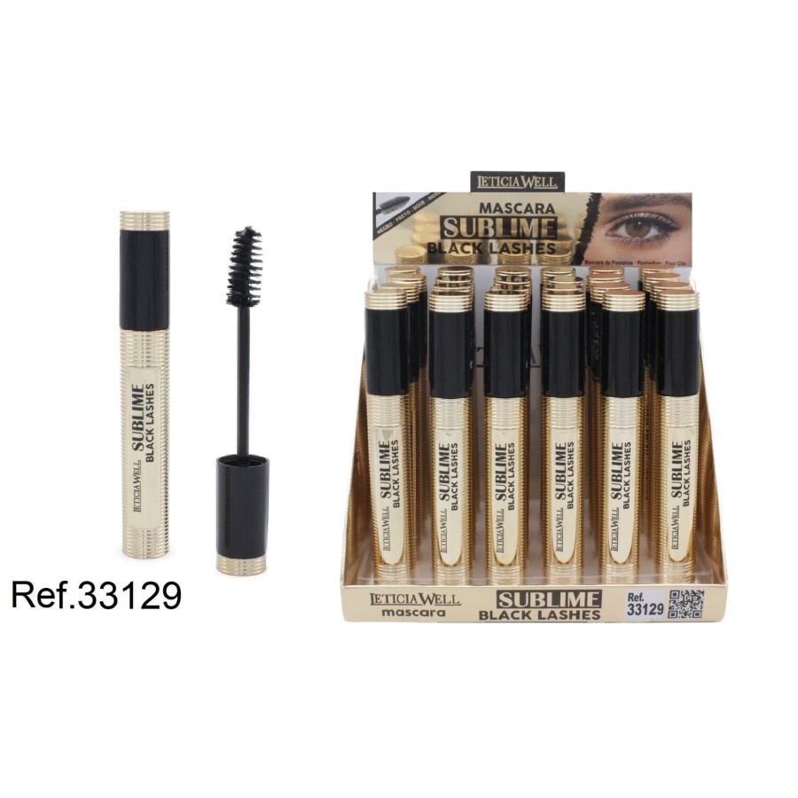 MASCARA SUBLIME BLACK LASHES (€ UNITE) PACK 24 LETICIA WELL